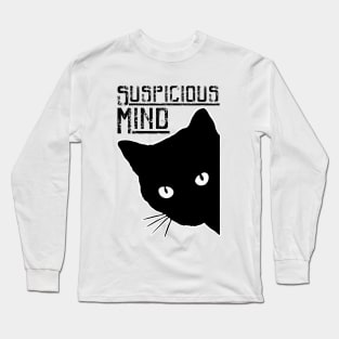 Suspicious Catnip Made Me Do It Funny Cat tee Long Sleeve T-Shirt